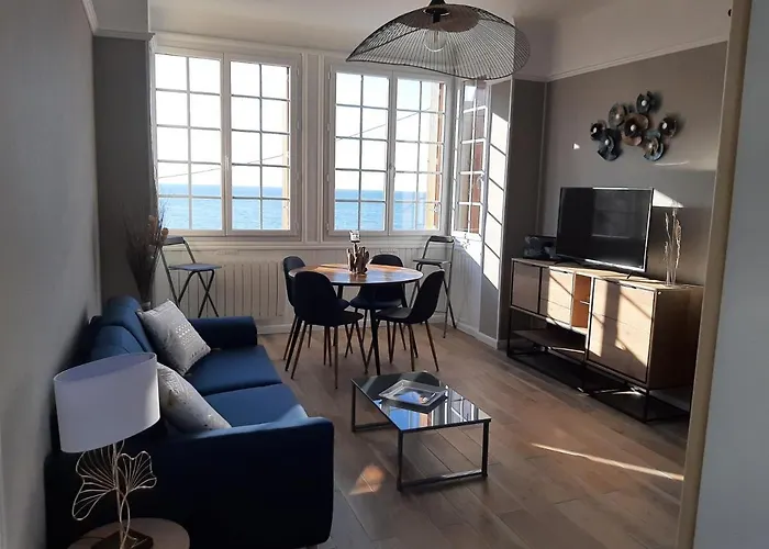 Au Gre Des Marees, Appartement Face A La Mer, Classe 3 Etoiles